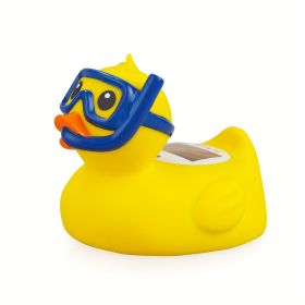 Digital Water Thermometer and Room Thermometer for Baby Bath Tub and Pool - Includes Duck Floating Toy with Temperature Warning - Perfect Gift fo