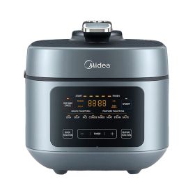 Midea 8-in-1 Electric Pressure Cooker with Dual Pots, Multi-Functional Programmable Slow Cooker, Rice Cooker, Steamer, Sauté Pan and More, 5 Quar