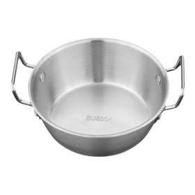 Double Ear Soup Bowl Snack Bowl for Household or Commerial (Color: Retro, Type: 12cm)